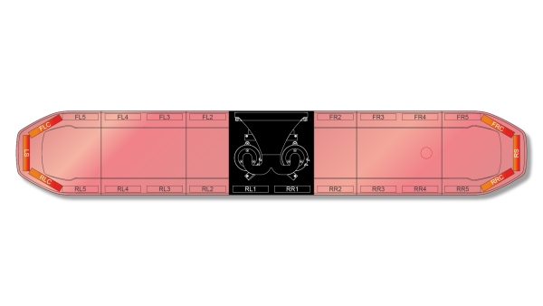 Raiden FIT+ Speaker Lightbar Dual Colour 1829mm (72") - RAR