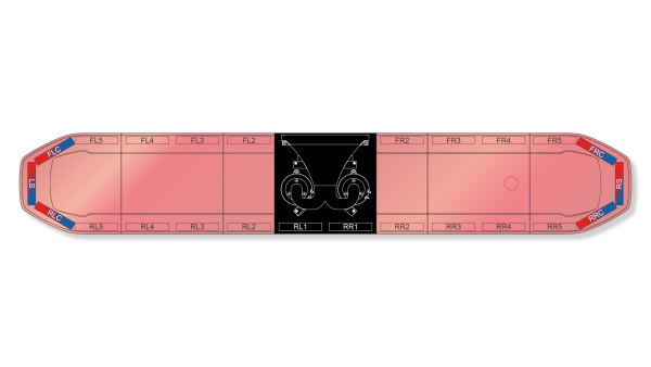 Raiden FIT+ Speaker Lightbar Dual Colour 1829mm (72") - RBR