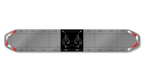Raiden FIT+ Speaker Lightbar Dual Colour 1829mm (72") - RWK